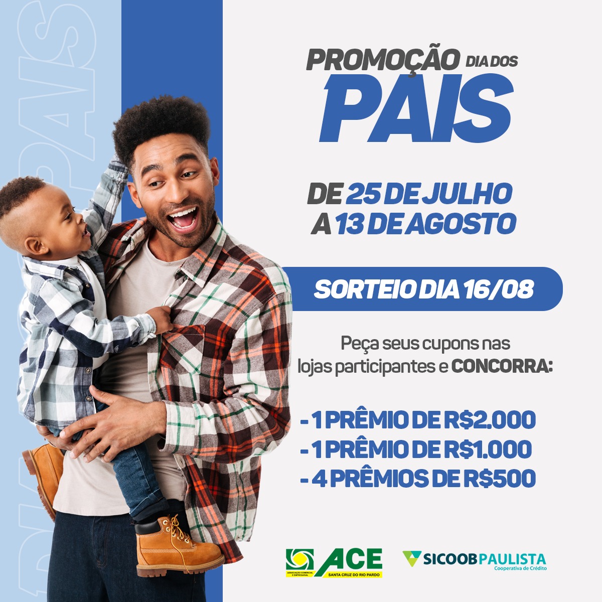 Segundo sorteio do App da ACE Santa Cruz será no dia 8 de outubro